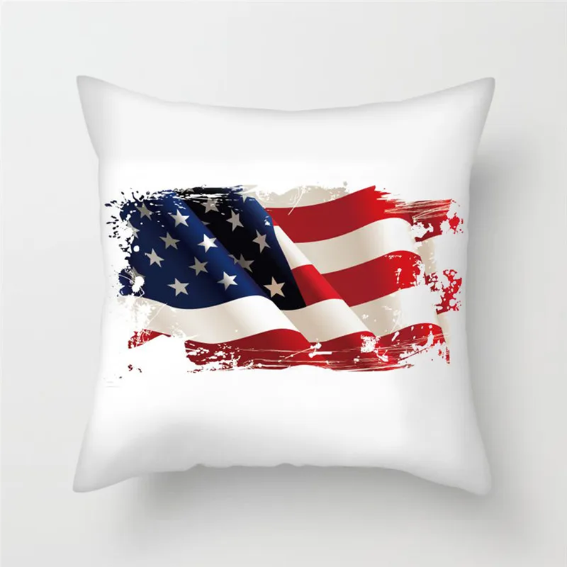 Fuwatacchi 2019 чехол для подушки искусственные наволочки с флагом страны декоративная