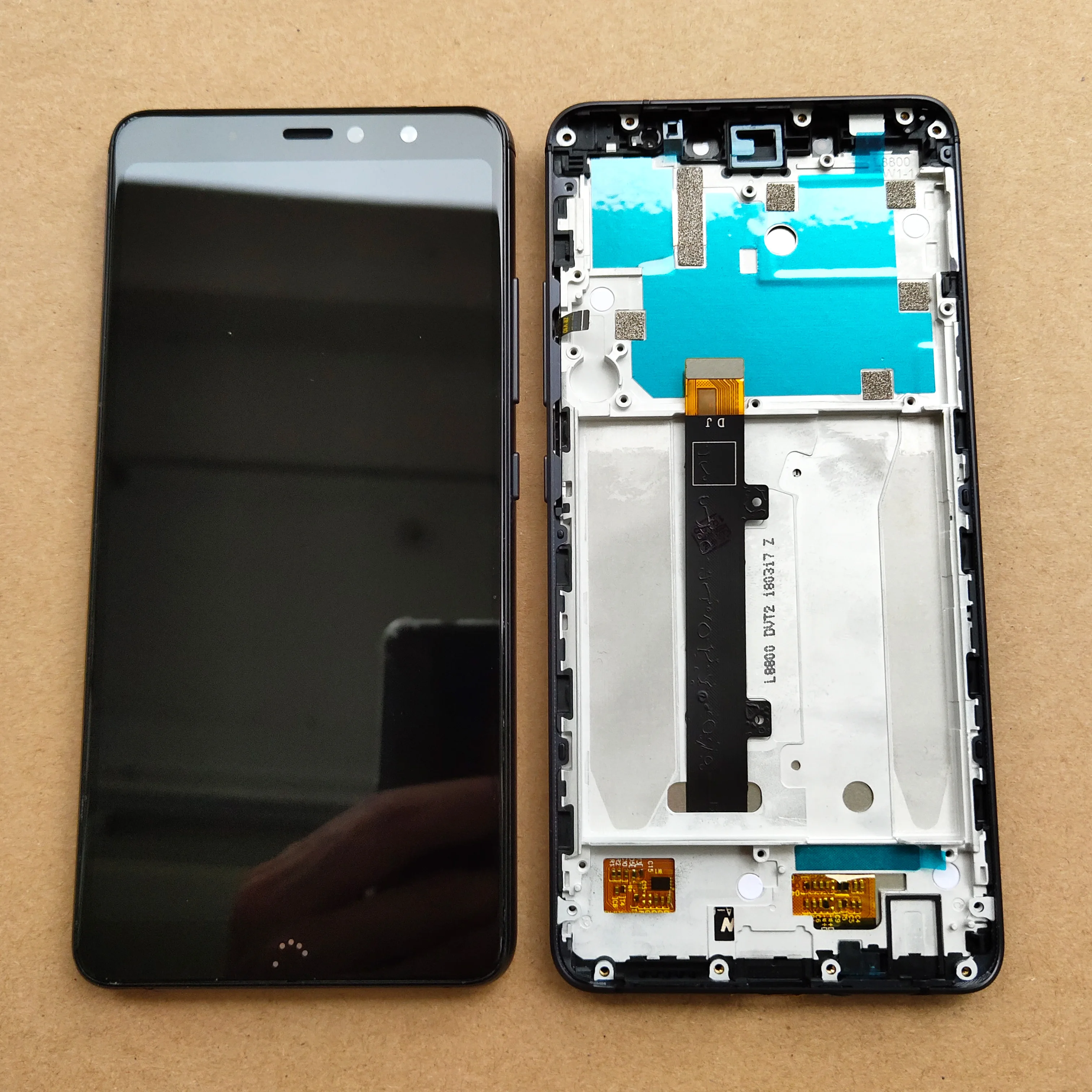 Прошел испытания для BQ Aquaris X2/BQ X2 Pro ЖК дисплей с рамкой + сенсорный экран
