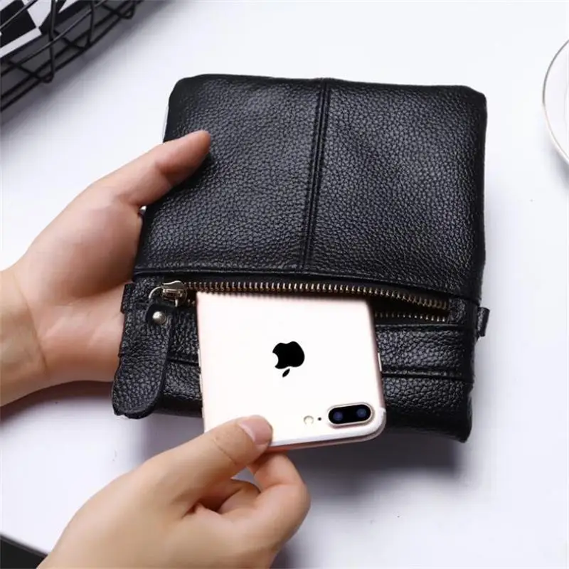 Женский клатч из 100% натуральной кожи Модный Роскошный дизайнерский мобильный