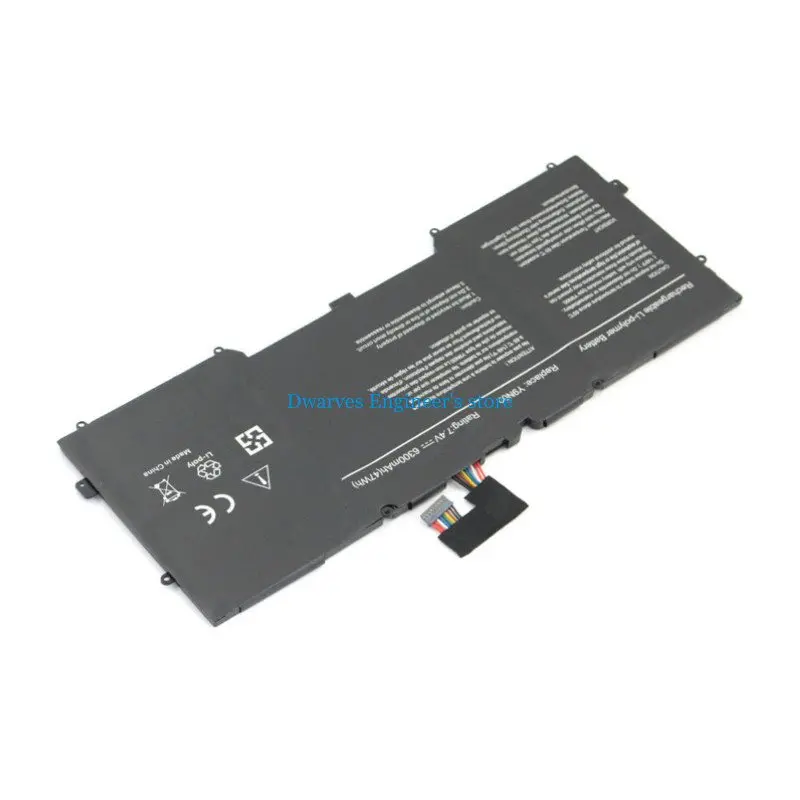 Литий-полимерный Y9N00 Аккумулятор для ноутбука Dell XPS12 9Q23 DELL XPS 13 XPS 13-L321X 3H76R 489XN C4K9V Y9N00 Аккумулятор 7,4 V 6300mAh 47Wh