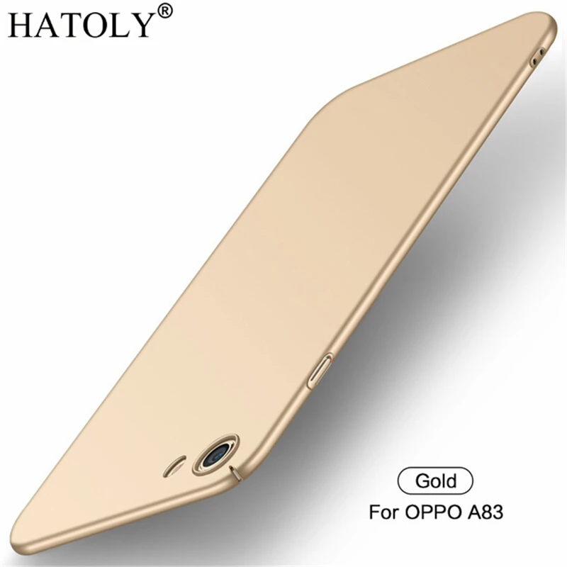 Для oppo A83 чехол oppo a83 a 83 ультратонкий гладкий Чехол жесткий защитный чехол для oppo A83 HATOLY