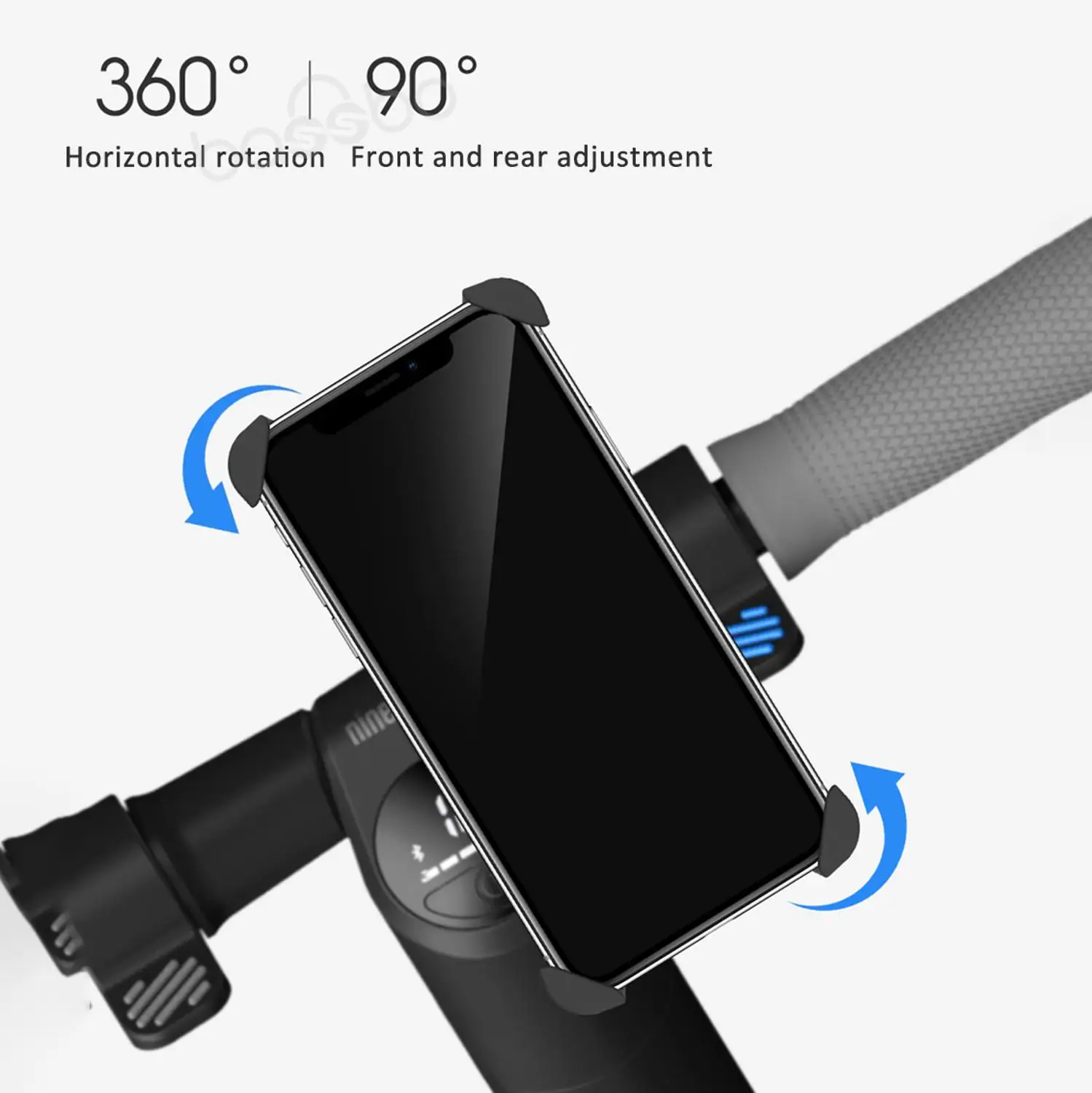Xiaomi Segway-Ninebot руль 4,7-6," gps держатель телефона для mijia электрический скутер Ninebot мотоцикл велосипед 360 Вращение стабильный