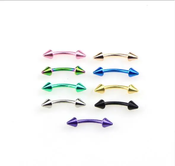 4 Color Eyebrow Surgical Steel Body Piercing Jewelry Never Fades Navel Lip Ear Septum Cartilage | Украшения и аксессуары