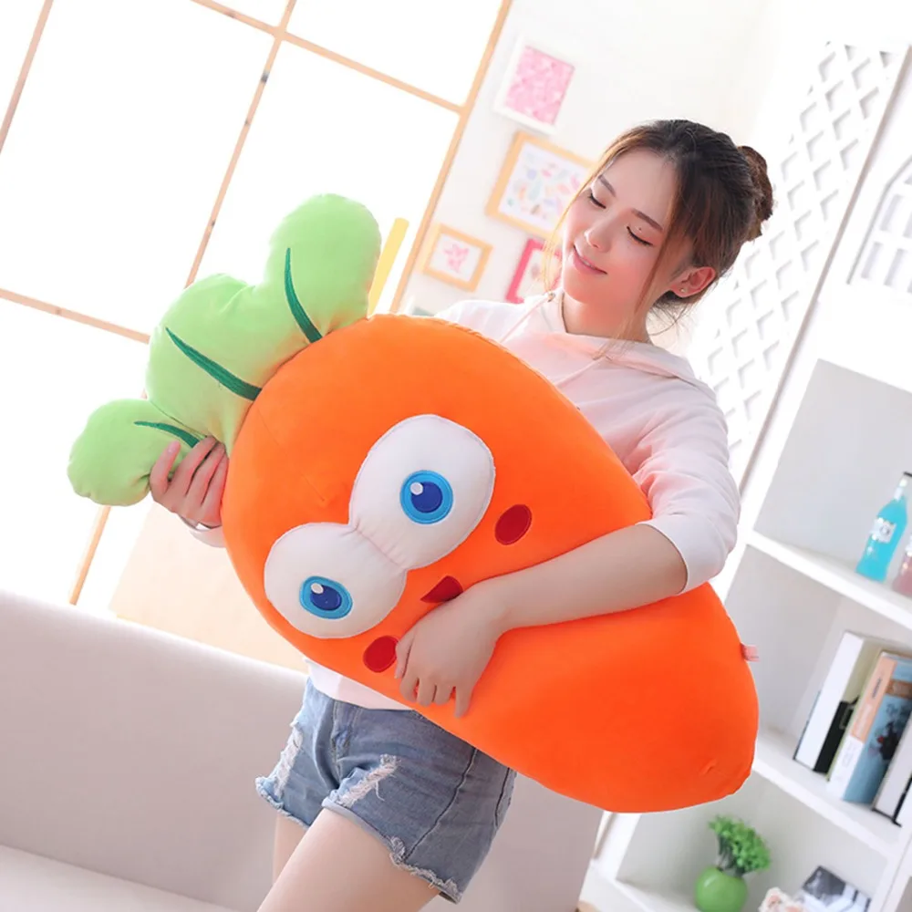 Мягкая плюшевая игрушка морковка супер милая кукла для детей лучший