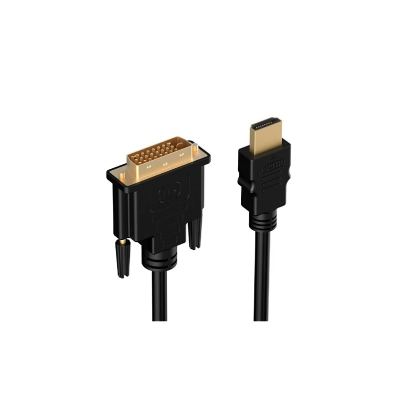 JCKEL HDMI Мужской к DVI двойной D 24+ 1 25 Мужской адаптер 1080P видео конвертер для lcd DVD HDTV xbox PS3 HDMI кабель 1 м 2 м 3 м 5 м