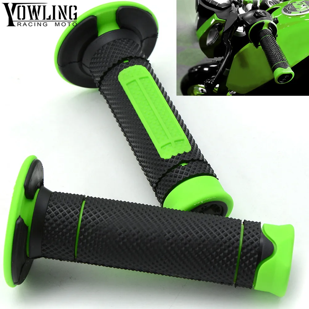 7/8 &quotРуль Ручка бар резиновые ручные ручки тормоза рукоятка для Kawasaki Z800 e Версия
