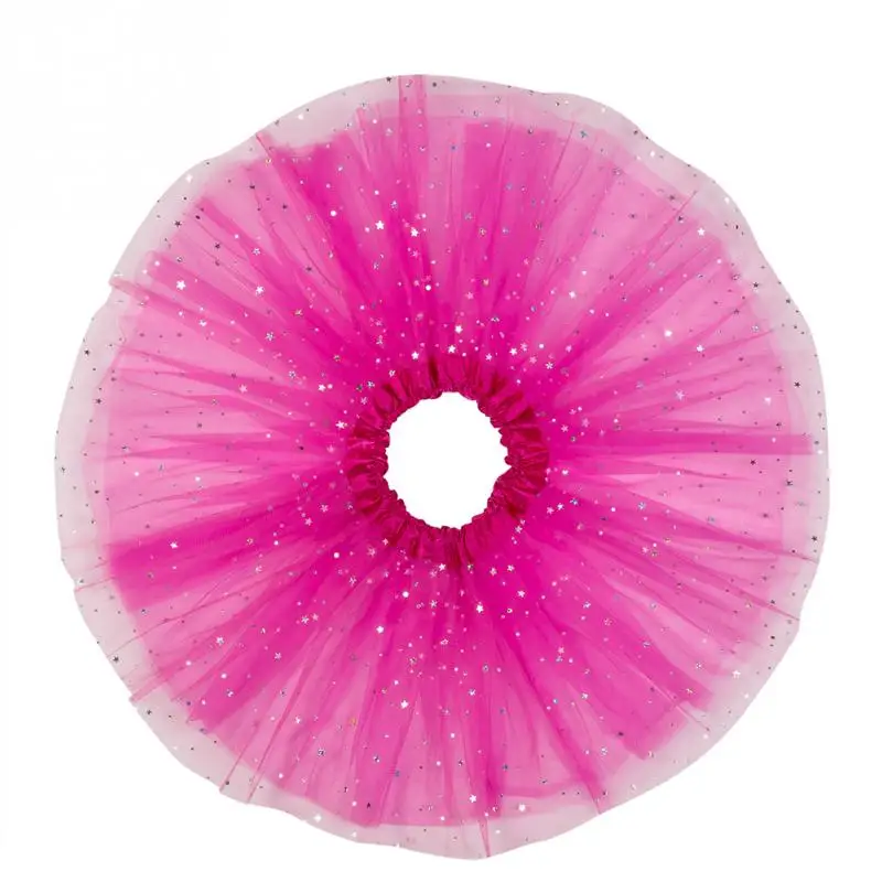 2018 9 видов цветов балетная юбка для танцев Новые Детские Девочки немного пушистые