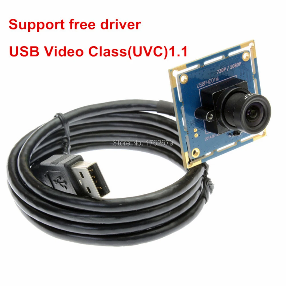 Модуль камеры CMOS OV2710 B/W full hd mini USB веб камера для ПК 2 МП MJPEG @ 120fps 640X480 8/3 6/6/8/12 мм|camera for