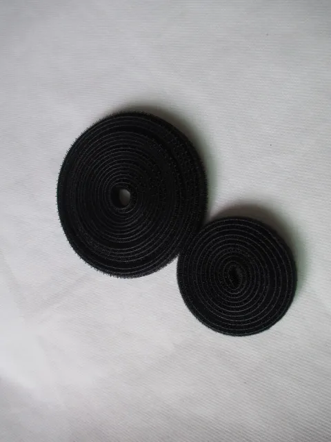 25M*1cm Nylon Cable Ties Straps Roll Wraps Hook Loop Fastener For Laptop Computer TV Wire Cord Management Organizer magic tape |
