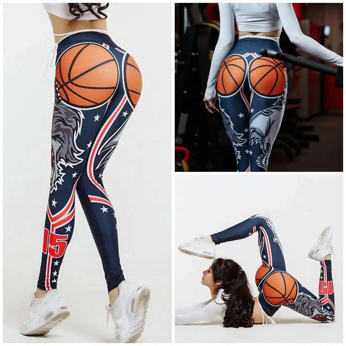 Брендовые женские компрессионные колготки для фитнеса брюки джоггеры