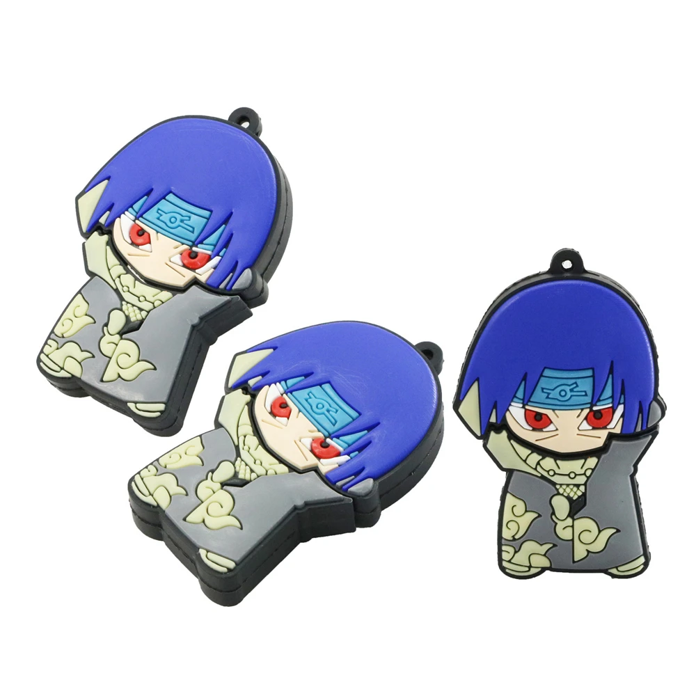 Наруто USB Flash Drive мультфильм флешки 4 ГБ 8 16 32 Саске Memory Stick флэш-накопитель диск |