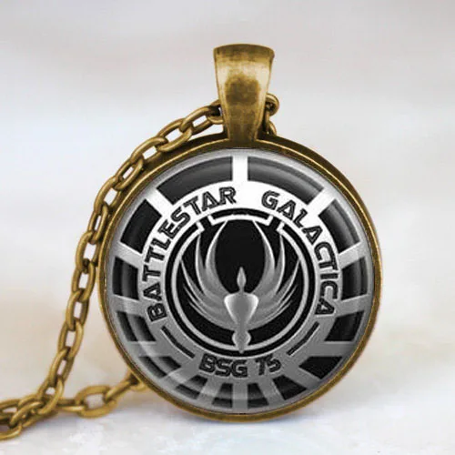 Ожерелье с кулоном в стиле стимпанк сша классическая драма Battlestar галактика