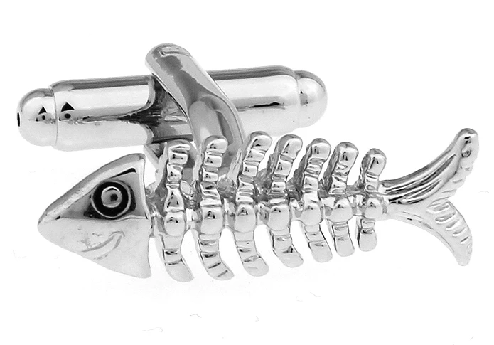 Мужские свадебные запонки новинка редкие причудливые рыбы и чистая