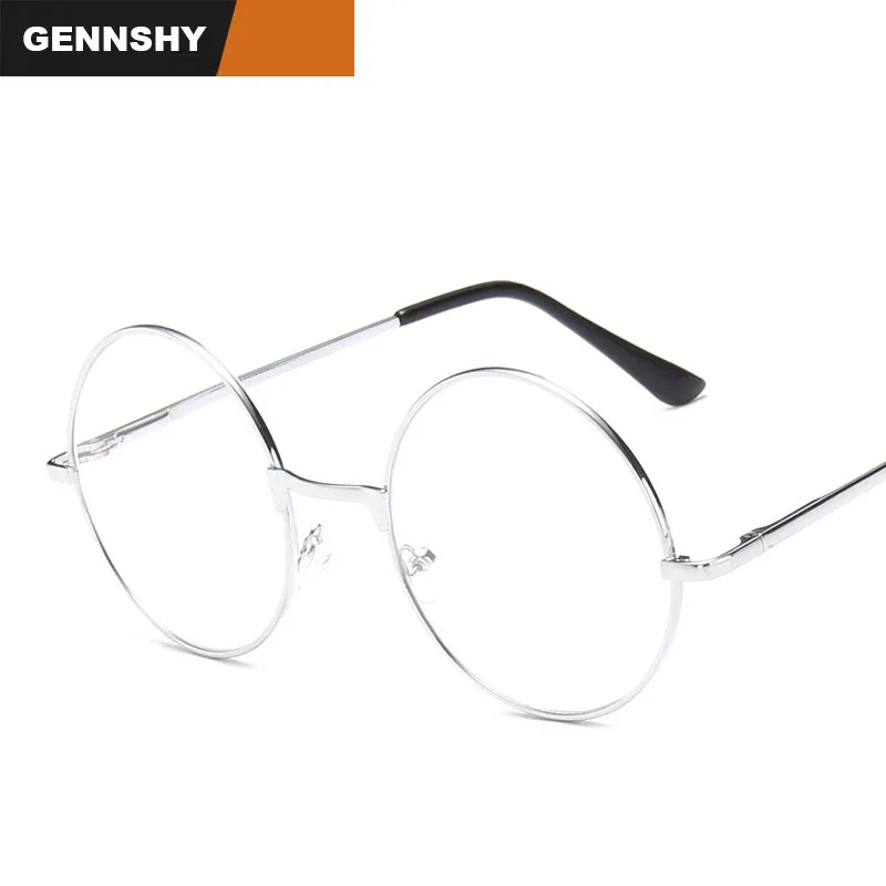 2018 Корейская трендовая оправа для очков унисекс в стиле ретро маленькая круглая