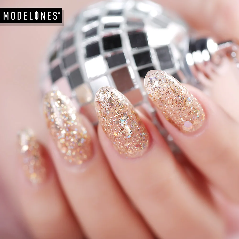 Блестящий УФ-гель для ногтей Modelones 5 мл светодиодная лампа цветной гель | Красота и