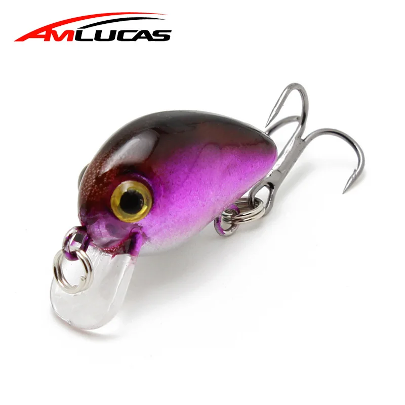 Amlucas 30 мм 1 6 г Гольян рыбаловная блесна Япония мини Crankbait воблеры для ловли карпа