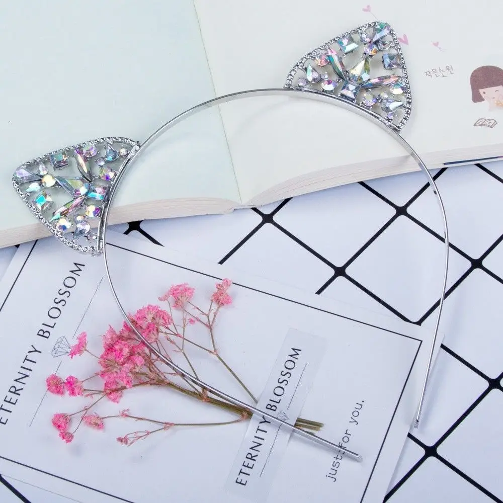 Детская повязка на голову с кошачьими ушками для девочек|cosplay headband|fashion headbandheadband