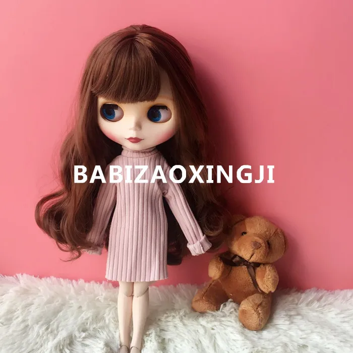 1 шт. длинное платье свитер для кукол Blyth Pullip Azone Kurhn FR 1/6 30 см|Куклы| |