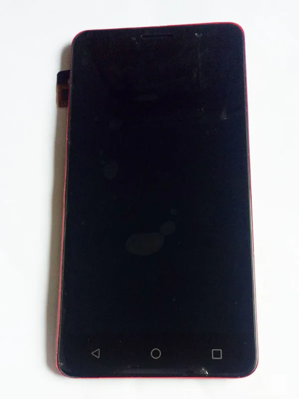 6," для Alcatel A3 XL 9008 9008X 9008D 9008A OT9008 сенсорный экран с ЖК-дисплеем дигитайзер с рамкой Черный Белый с комплектом