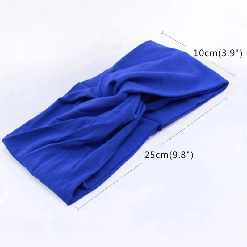 

Twist Turban Headband for Women Bows Elastic Sport Hairbands Head Band Yoga Headbands Headwear Headwrap Girls Hair Accessories