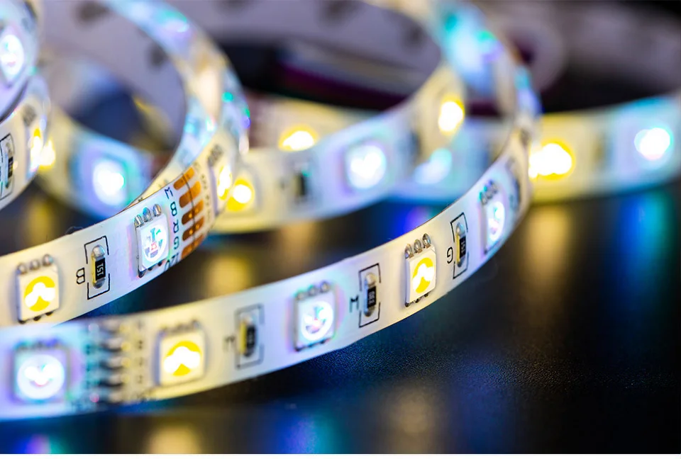 DC12V RGBW Светодиодная лента 5 м 60 светодиодный/м смешанный цвет RGBWW 5050 SMD RGB+(теплый/холодный белый) Водонепроницаемая светодиодная лента с 5pin разъемом