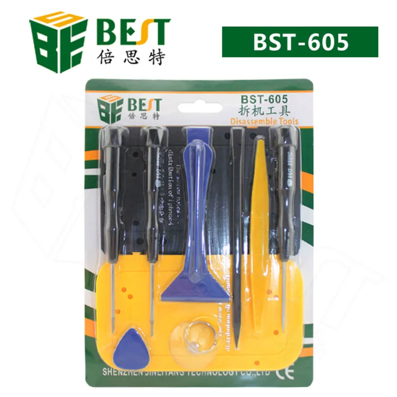 Bst-605 10 в 1 разобрать прецизионных Ремонт Открытие Tool Kit Набор sl2.0 PH000 trox Отвёртки