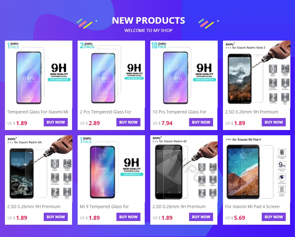 10 шт закаленное стекло для Xiaomi mi 9Т Защитное стекло для экрана 2.5D 9H Pre mi um закаленное стекло для Xiaomi mi 9Т