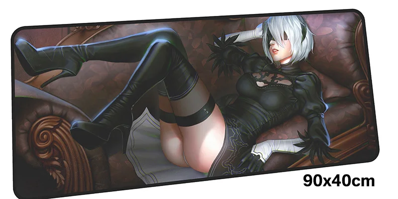 Nier automata коврик для мыши computador gamer mause коврик 900x400X2 мм Большой крутой Коврик Для Мыши Эргономичный гаджет офисный стол коврики