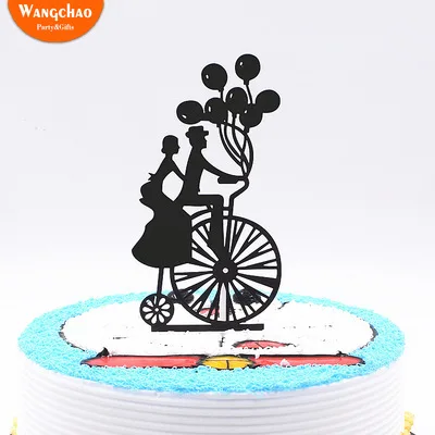 Cake Flag Cupcake Toppers Birthday Party Decorations Kids Cake Topper Happy Birthday Cupcake Toppers Birthday Party Supplies