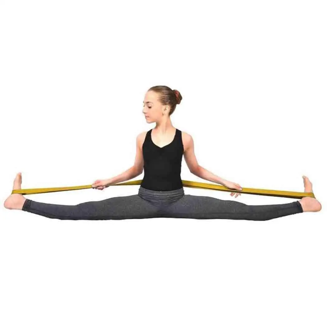 Прочность Strechable резиновая Эластичный Йога ремень Группа тянуть веревку