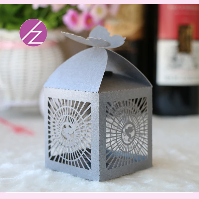 50 шт./лот бесплатная доставка 2015 свадебная коробочка для приглашений искусство