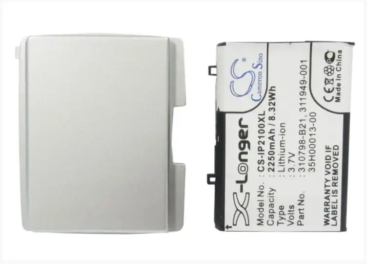 Аккумулятор Cameron Sino 2250 мАч для HP iPAQ 2212e 2100 2210 2212 2215 h2100 h2210 h2212 h2212e h2215 PE2050x 310798 B21 311949