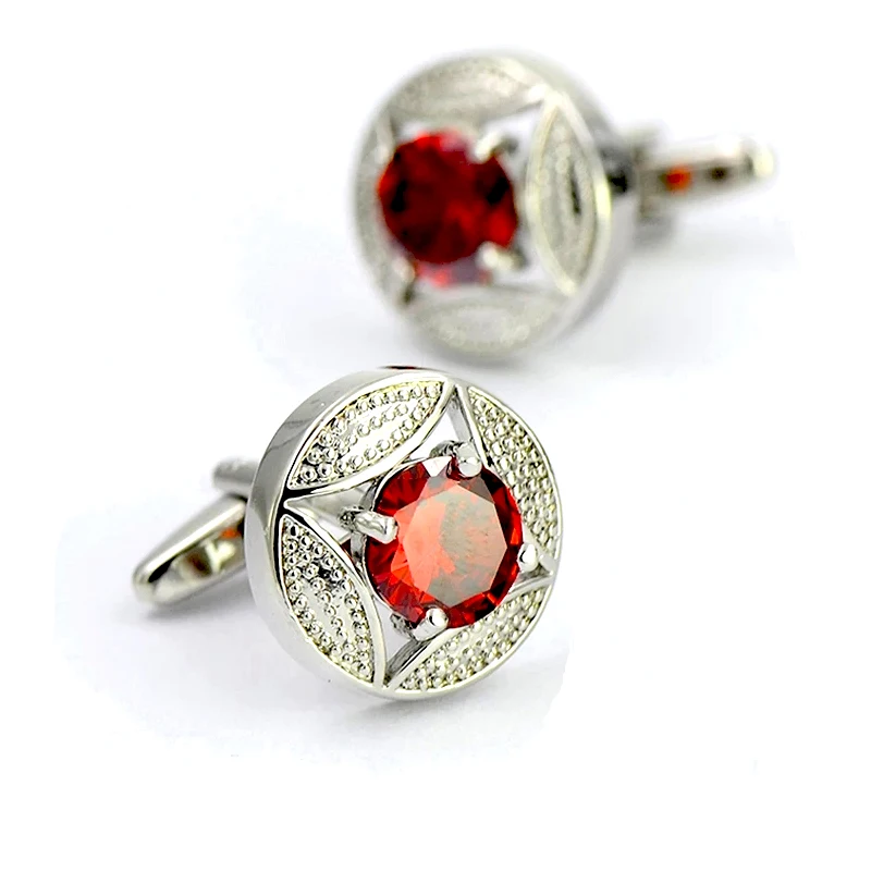 Жених Свадебная вечеринка бизнес мужские запонки французские рубашки гранат