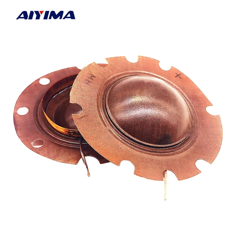Aiyima 2 шт. 25-50 Вт твитер динамик Voice Coil Универсальный мм 51 5 16Ohm вещания открытый