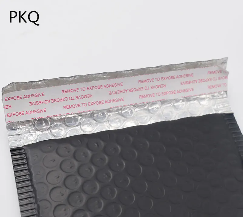 120 шт черные объемные конверты Подарочная сумка конверт для писем сумка CD/CVD упаковка Пузырьковые почтовые ящики для ювелирных изделий 15x13 см