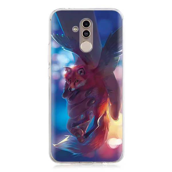 04 Мягкий чехол s Space Fox для huawei mate 10 20 Pro mate 20 Lite P20 P30 Lite P Smart Plus чехол Coque - Цвет: 04