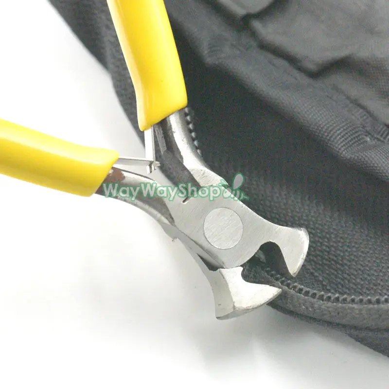 Молния установить плоскогубцы инструмент для верхней остановки слайдер нижний