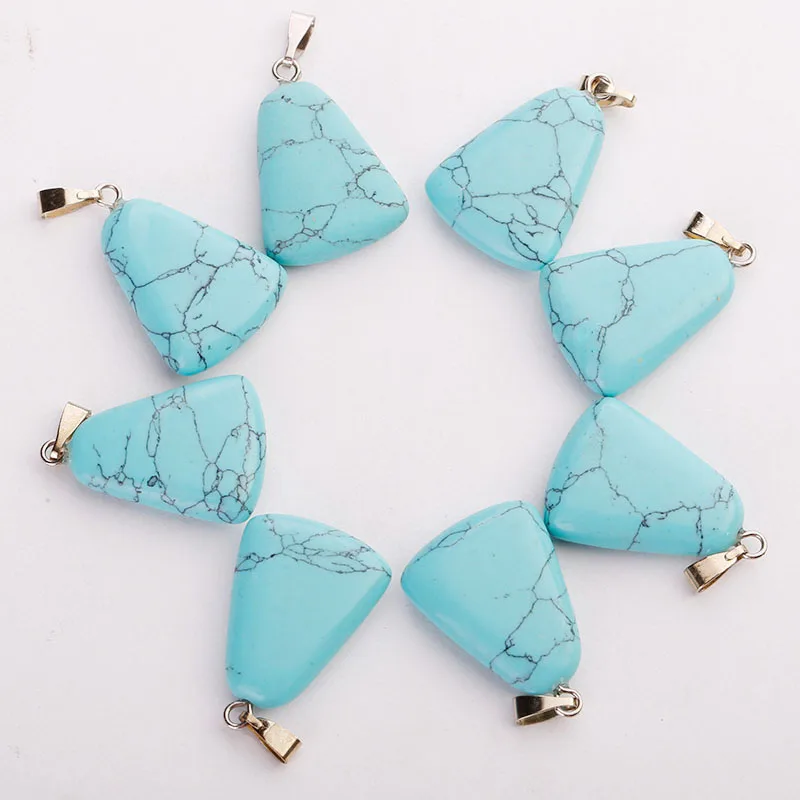 

Wholesale 50pcs Lot Trapezoidal Pendant Glamour Geometry Women Gift Free Shipping Necklace For Jewelry Making