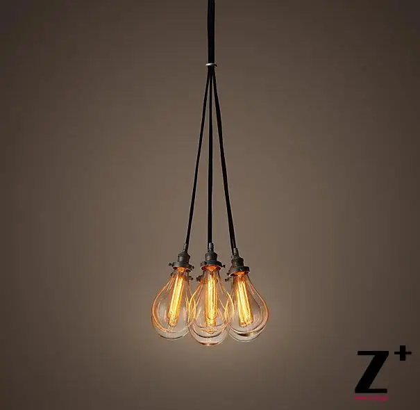 Реплика изделия промышленного 7 огней КАПЛЕВИДНАЯ стеклянная нить шнуров Люстра