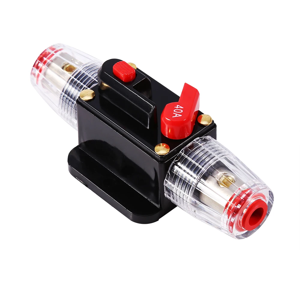Выключатель цепи 12 В постоянного тока 40 А быстросбрасываемый удобный простой в