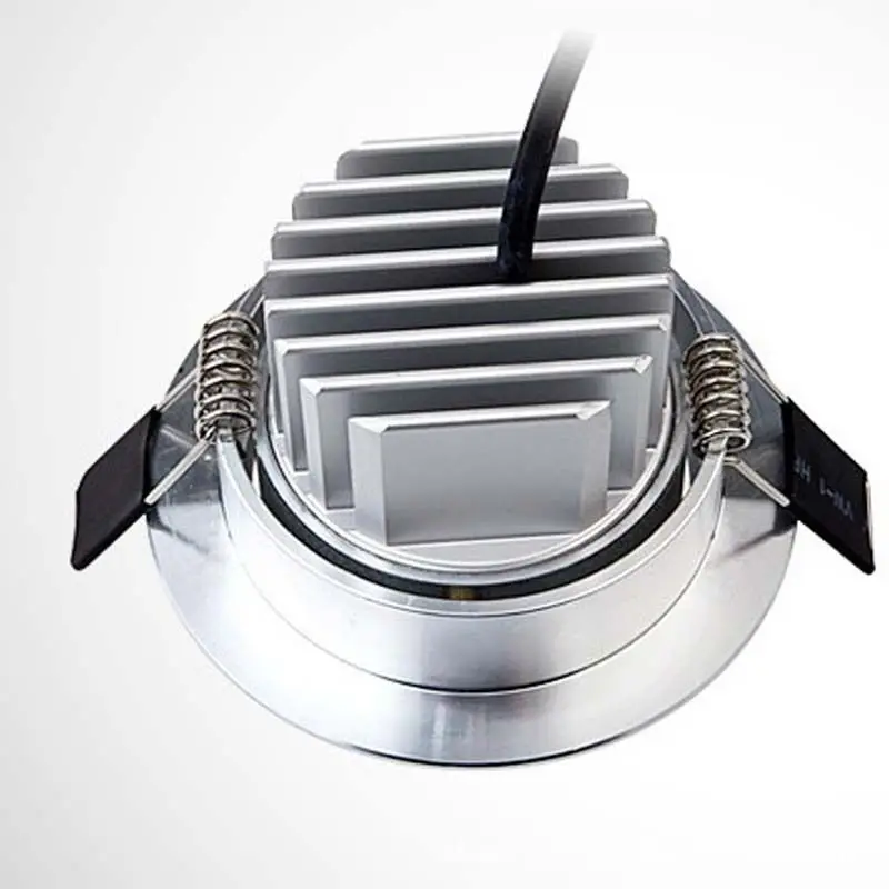 AC85 265V светодиодный потолочный светильник Алюминий утопленный вниз s Точечный