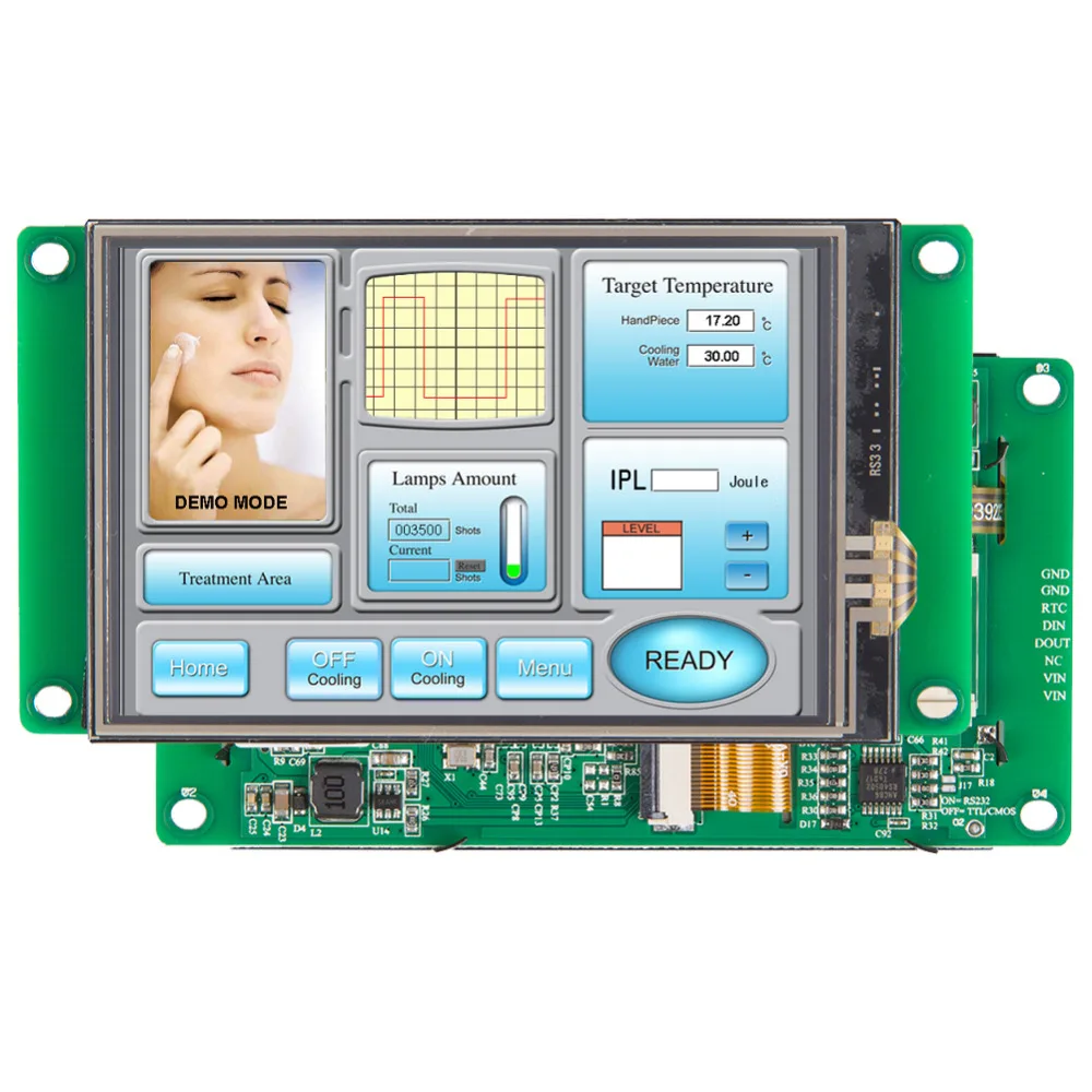 Монитор с сенсорным экраном 3 5 дюйма и разрешением 320*480|module communication|lcd module panellcd |