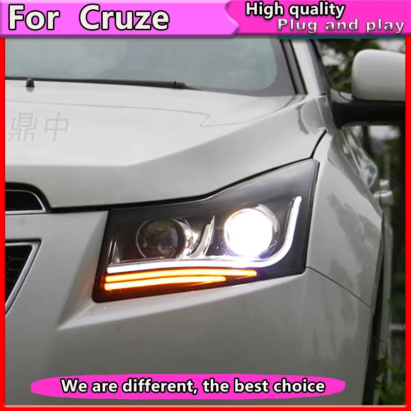 Стайлинг автомобиля для Chevrolet Cruze фары 2009 2014 светодиодный ные