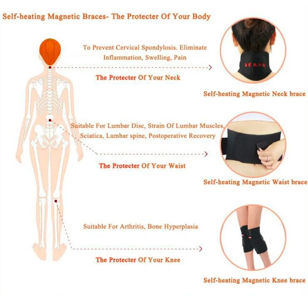 Магнитная терапия для поддержки шеи искусственный турмалин обогрев лампы |