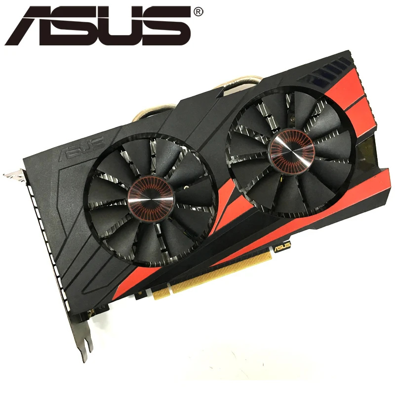 ASUS оригинальные VGA карты GTX 950 2 Гб 128 бит GDDR5 видеокарты для nVIDIA Geforce GTX950 видеокарта используется игра 750 TI 1050