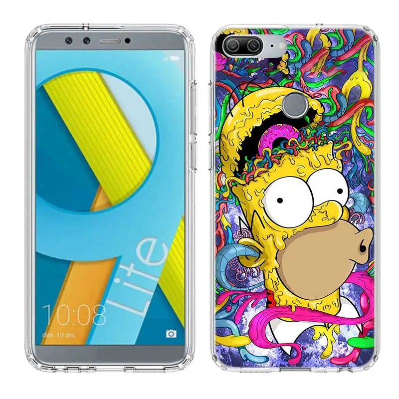 Гомер J. Симпсон Fundas силиконовый чехол для телефона для huawei Honor 20 Pro 10 9 lite 8X 8A 20i 8C 8S V20 Y5 Y6 Y7 Y9 крышка