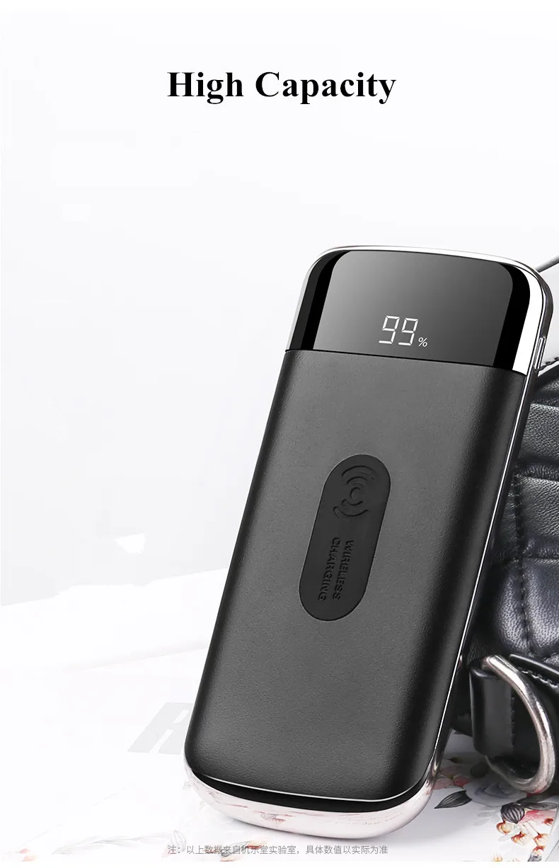 Высокая емкость Pover Bank 15000mah Led портативное зарядное устройство с дисплеем Внешняя батарея повербанк быстрая зарядка банк питания для Xiaomi Mi Iphone