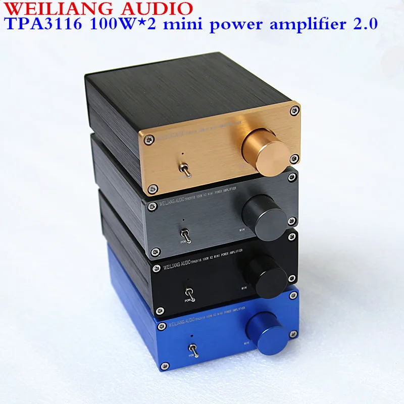 WEILIANG AUDIO TPA3116 2 0 Мини цифровой усилитель мощности класса D максимальная выходная
