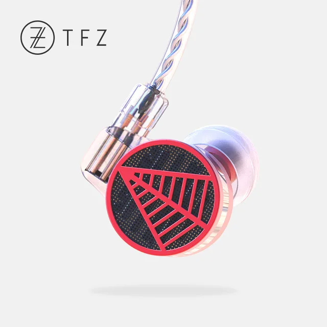 TFZ Текила 1 HiFi аудиофилов 2-контактный 0,78 мм с функцией подачи Хай-Фай музыки и монитор Студия съемные наушники-вкладыши динамический MMCX вкладыши - Цвет: red