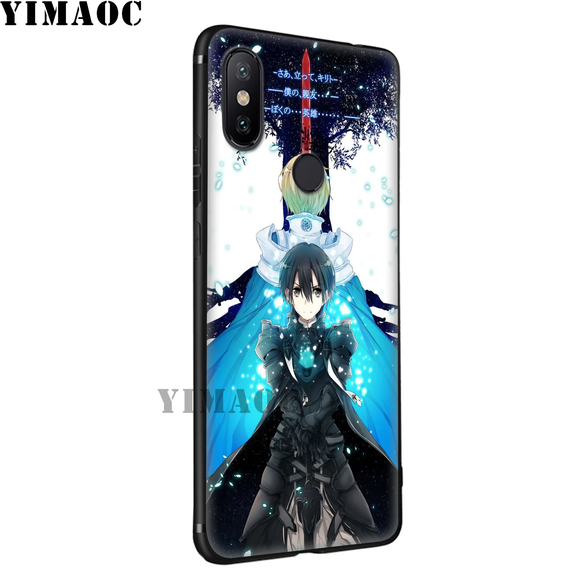 YIMAOC Sword Art онлайн Алисия Мягкий силиконовый чехол для Xiaomi Redmi 7A Note 7 6 6A 5 4 4X 4A 5A S2 Plus K20